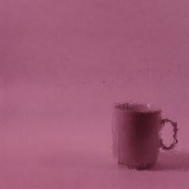 Piastra di vetro  Rosa scuro