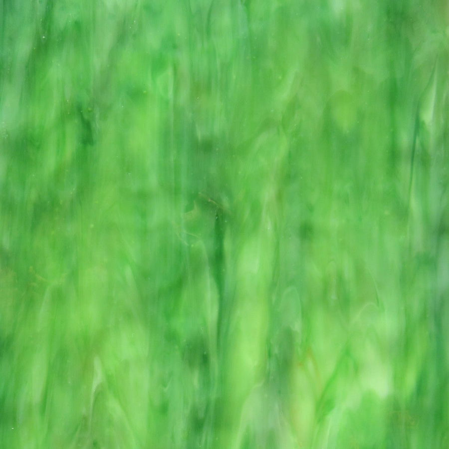 Glass Plate  Green White