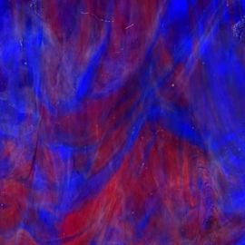Glass Plate Mystic: Red/Violet/Blue