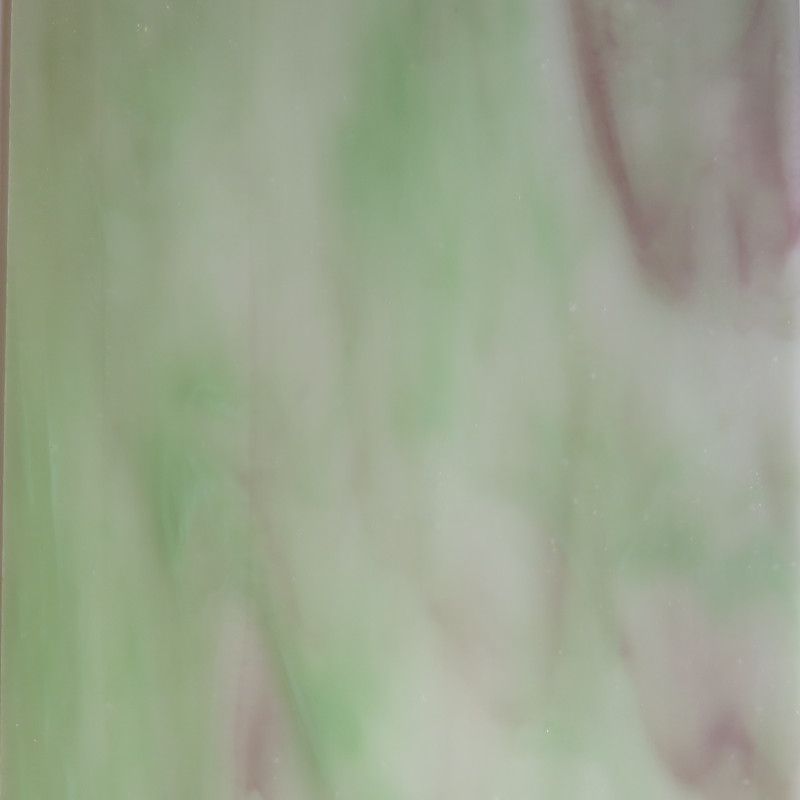 Glass Plate Light Green Lilac Stipple