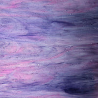 Glass Plate Violet Magenta Wispy