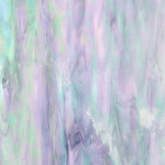 Glasplatte Grau Rosé Irisierend