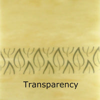 Plaque de Verre Corail Vaporeux (Wissmach 567)