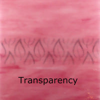 Glass Plate Rose Quartz 