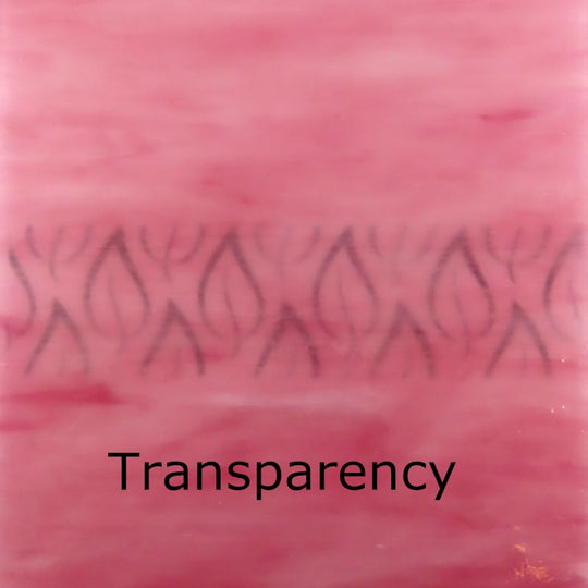 Plaque de Verre Fuchsia Vaporeux