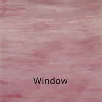 Glass Plate Rose Quartz 