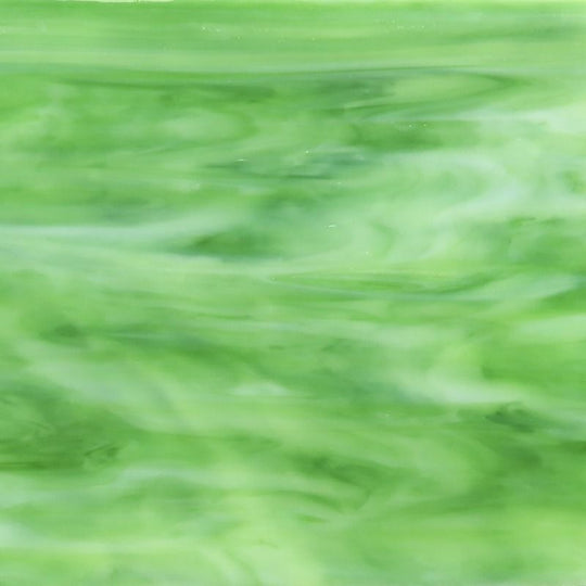 Lastra di vetro verde mela