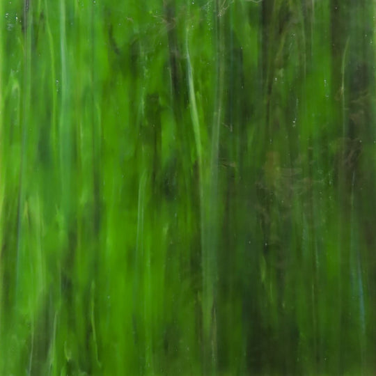 Lastra di vetro con texture verde foresta