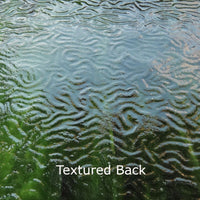 Plaque de Verre texture vert forêt
