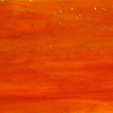 Lastra di vetro Arancione a righe