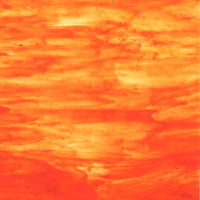 Glasplatte Orange Verschwommen