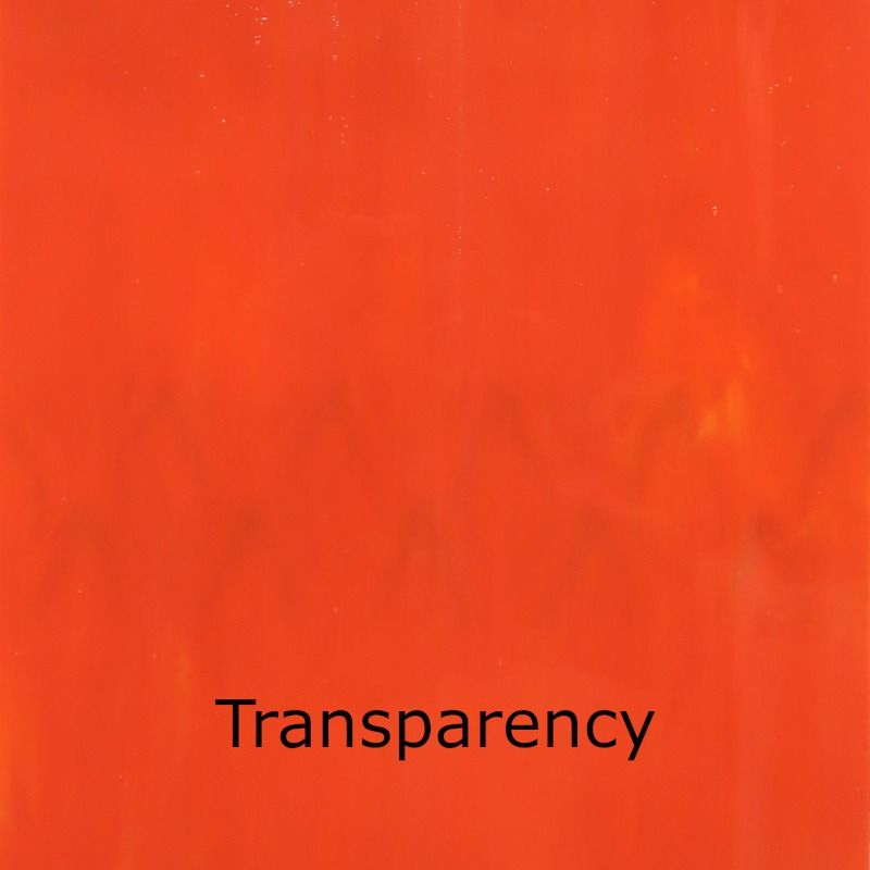Glasplatte Orange