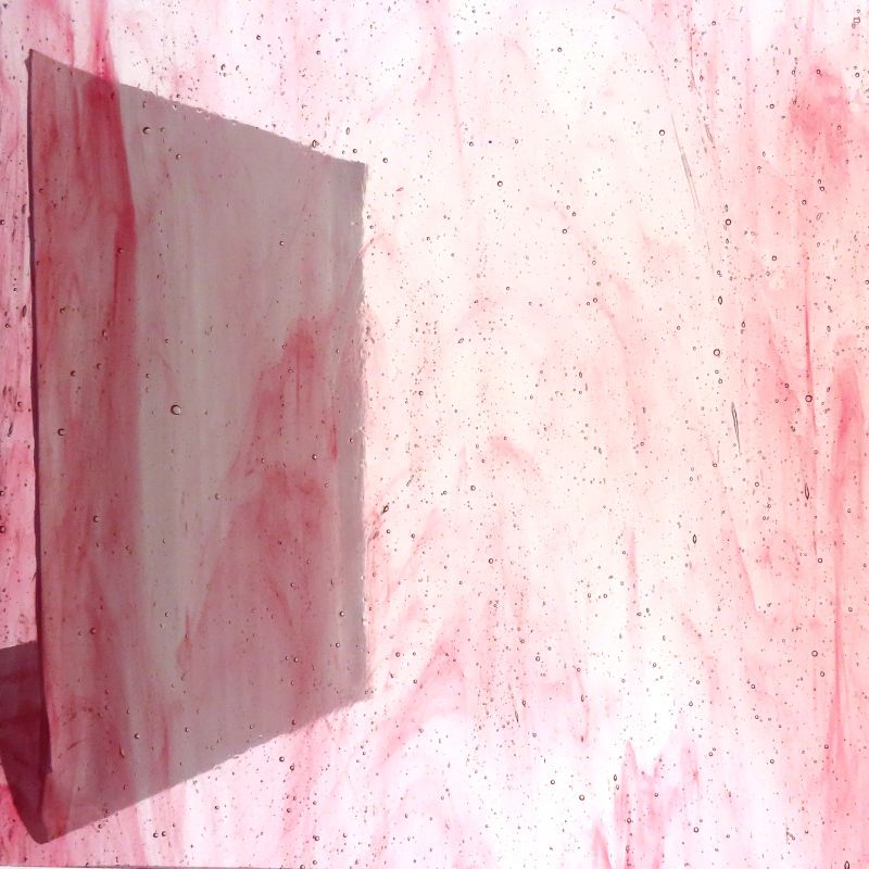 Piastra di vetro Fucsia Sfocato