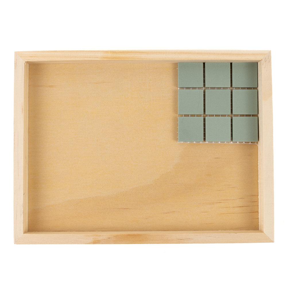 Cadre en bois pour mosaïque 15 x 20 cm