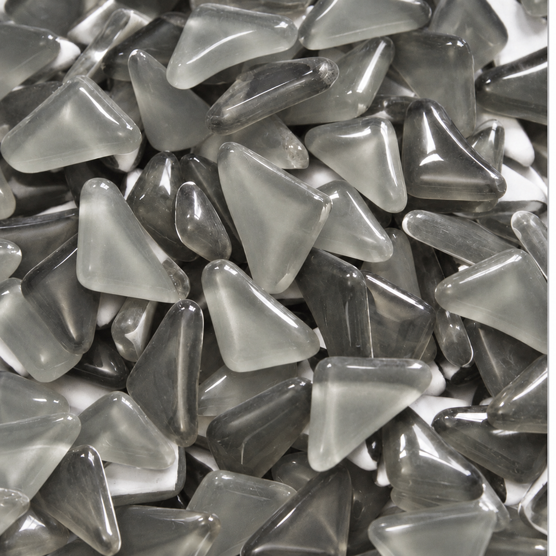 Glaspuzzles Schwarze Dahlie