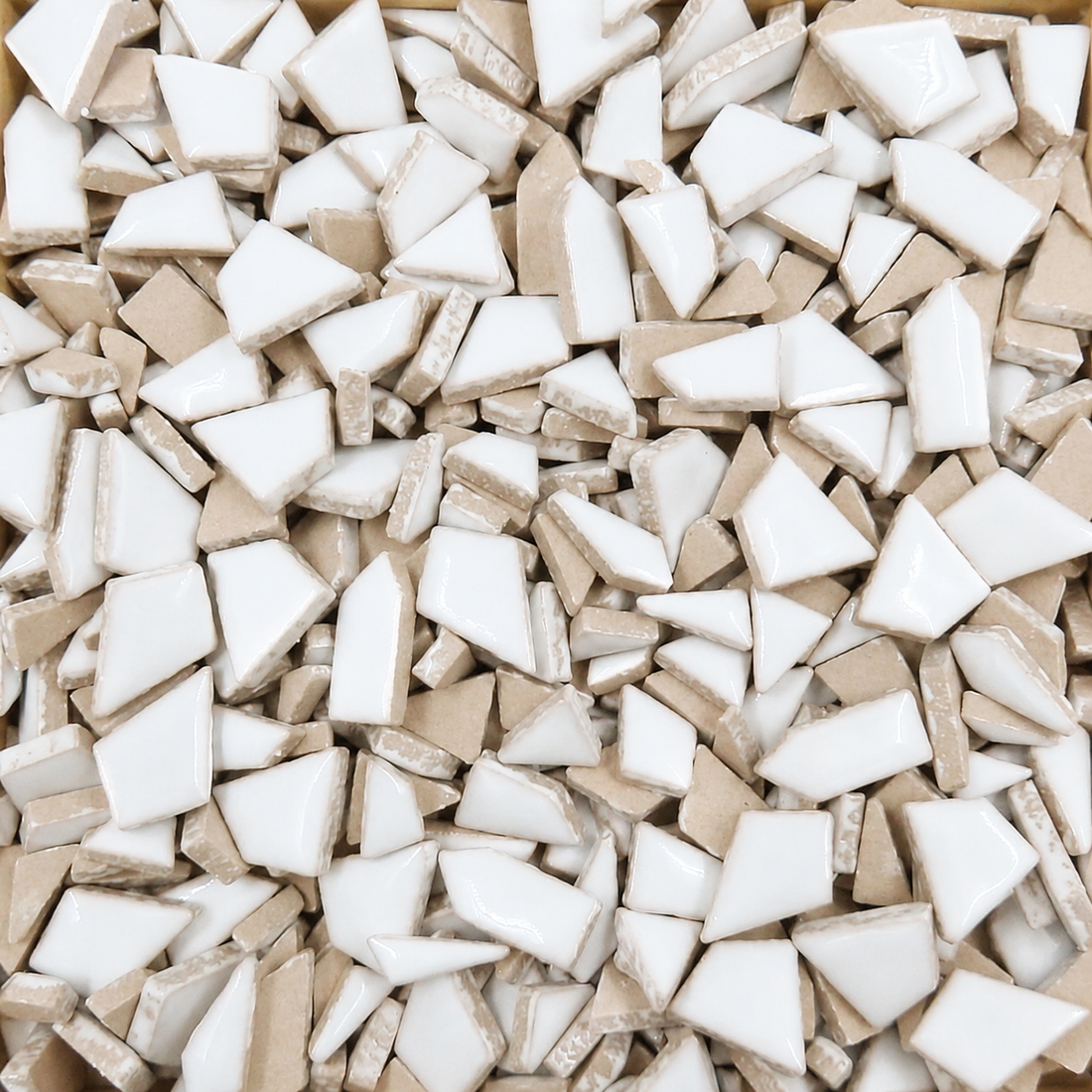 Mini Ceramic Puzzles White