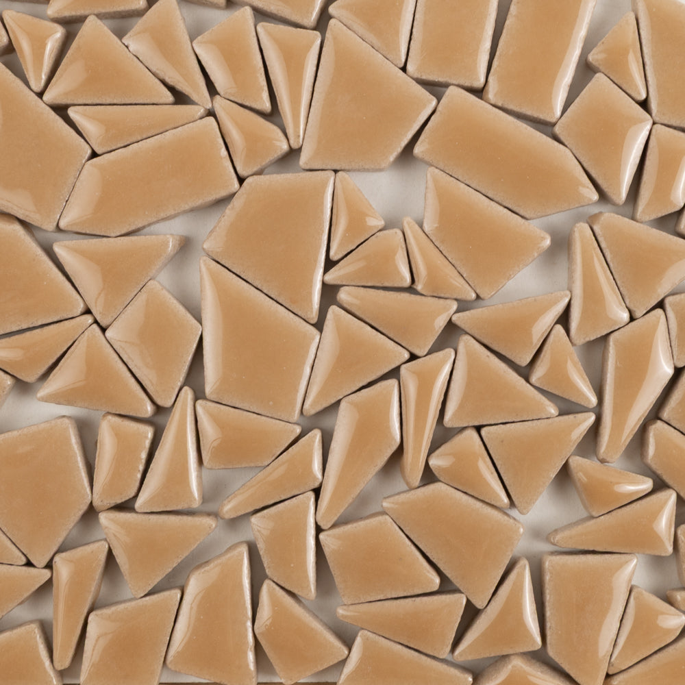 Mini Ceramic Puzzles Light Brown