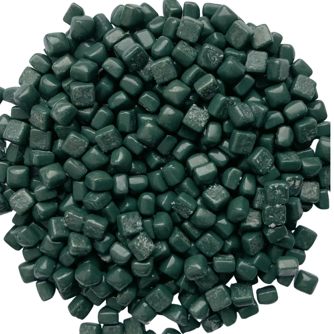 Micro Mosaico di Vetro 4,8mm Verde Scuro