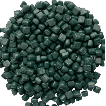 Micro Mosaico di Vetro 4,8mm Verde Scuro