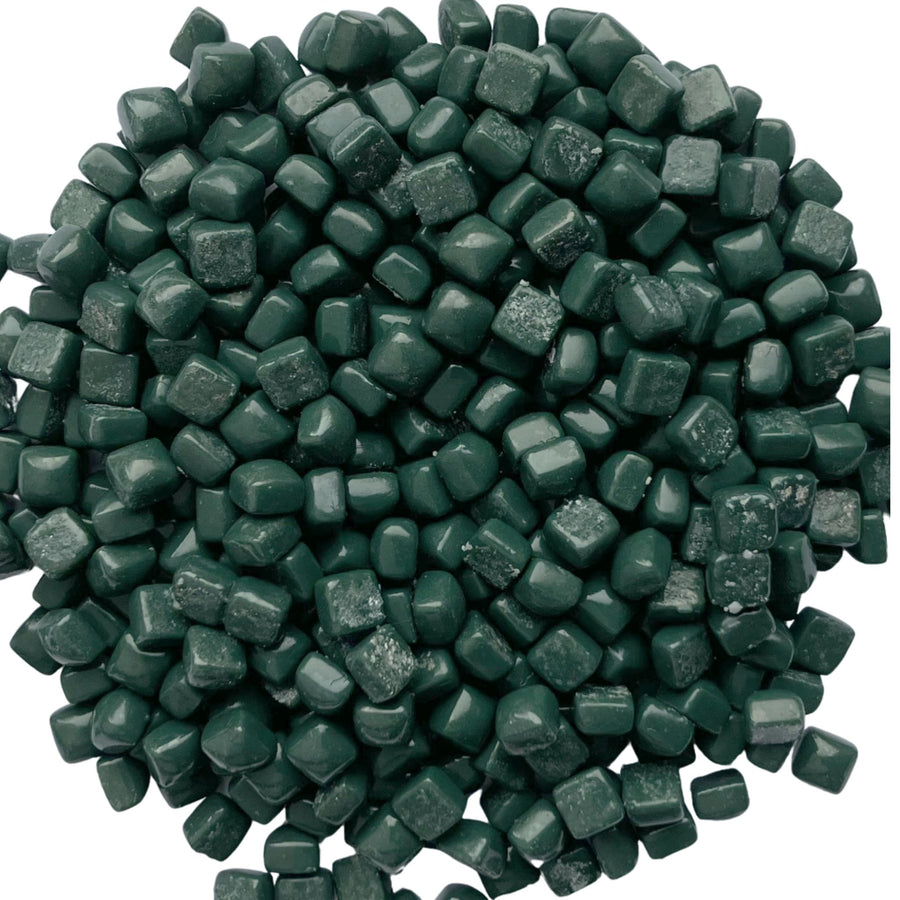 Micro Mosaico di Vetro 4,8mm Verde Scuro