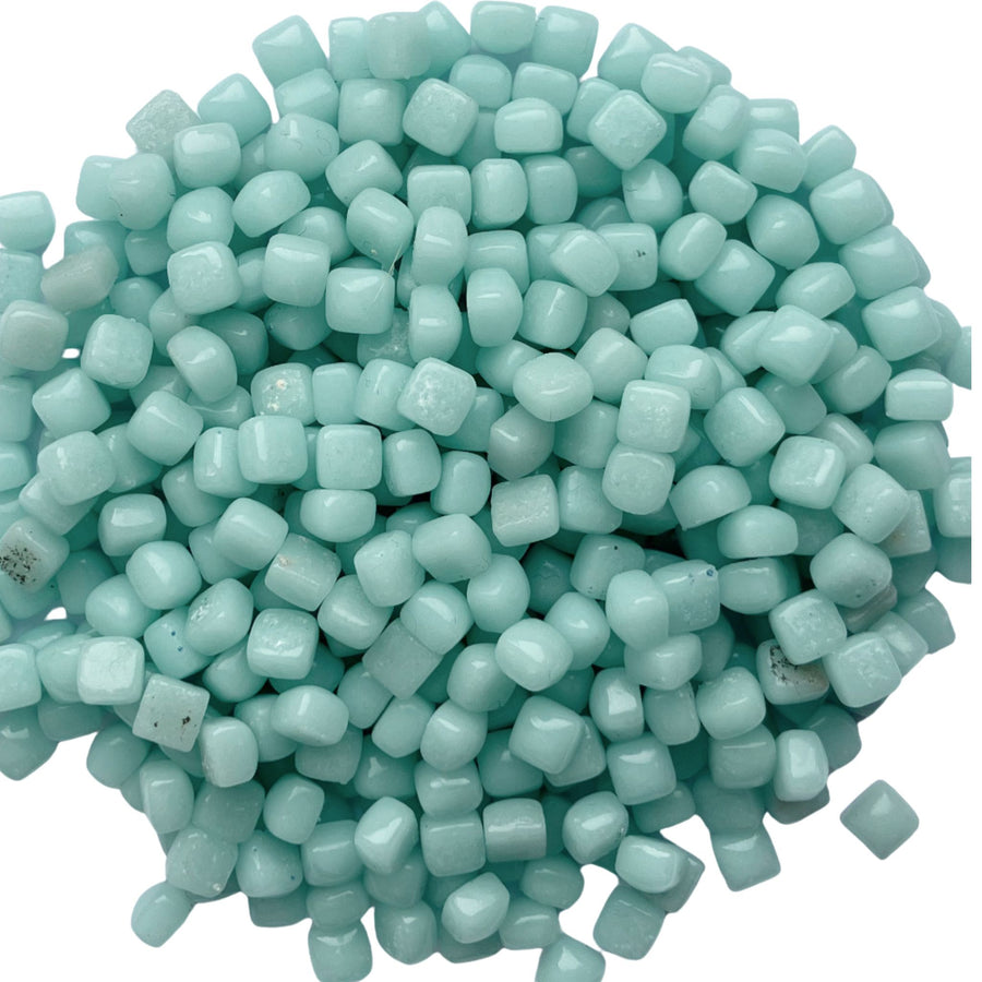 Micro Glasmozaiek 4,8mm Chiaro Ciano