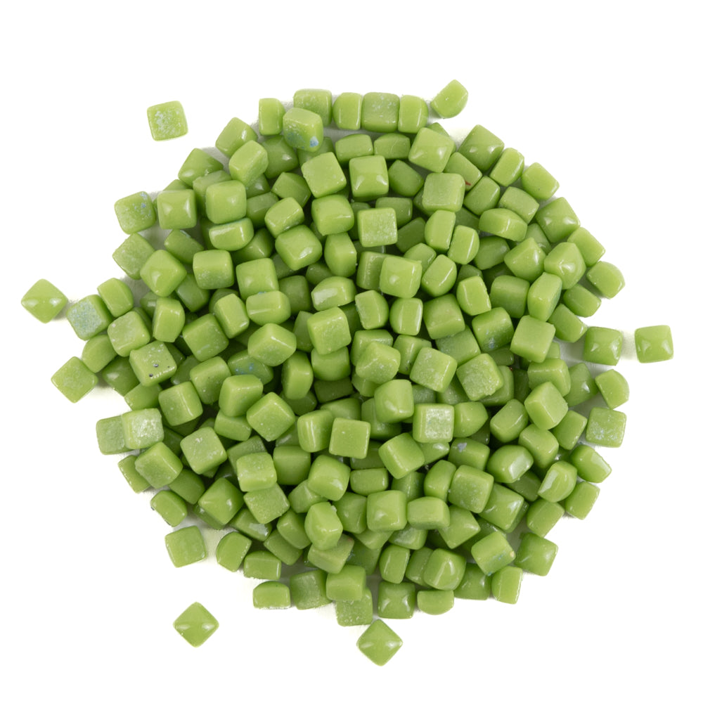 Micro Mosaico de Vidrio 4,8mm Verde Nuevo