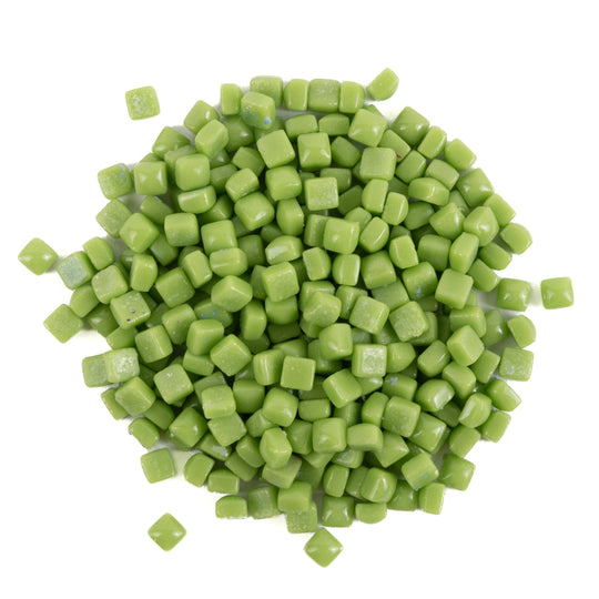 Micro Mosaico de Vidrio 4,8mm Verde Nuevo