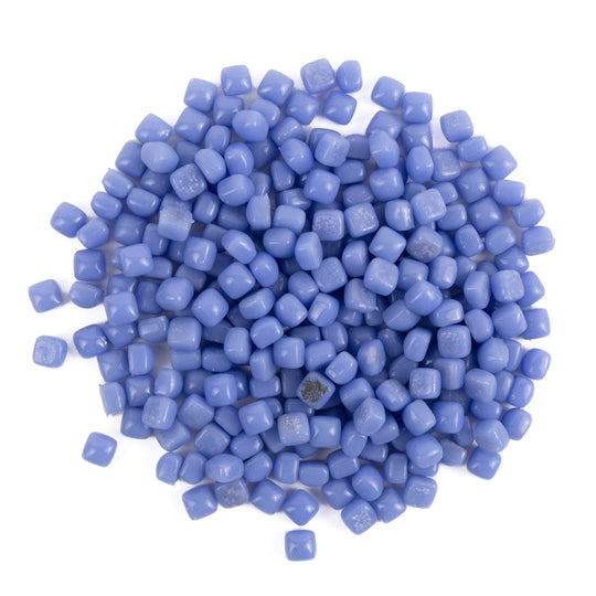 Micro Mosaico de Vidrio 4,8mm Azul Claro