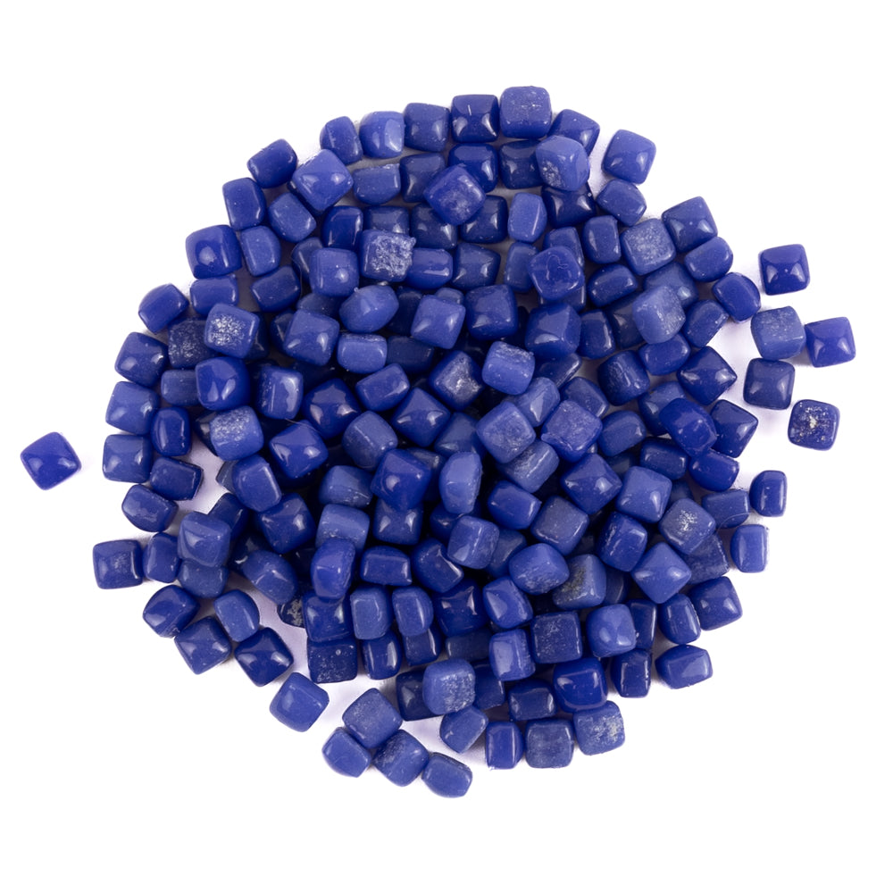 Micro Mosaico de Vidrio 4,8mm Azul Cálido
