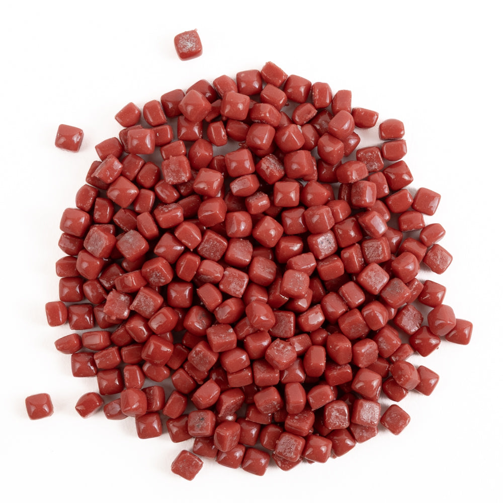 Micro Mosaico de Vidrio 4,8mm Rojo Sangre