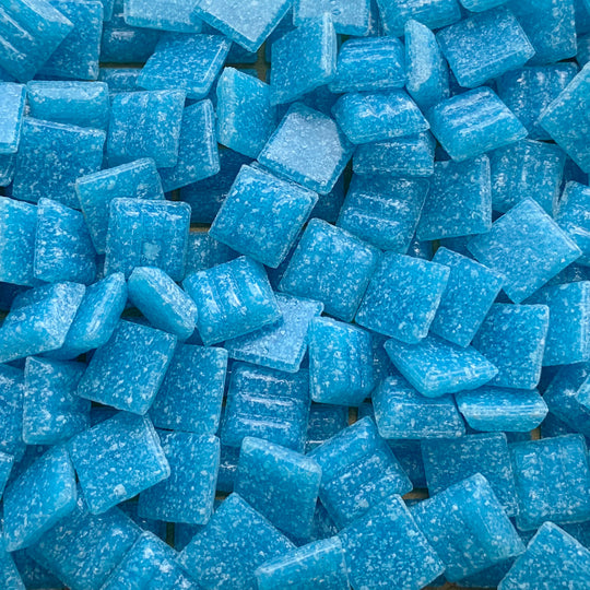 Mosaico de vidrio 10 mm Turquesa (suelto)