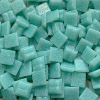 Mosaico de vidrio 10 mm Azul Caribe