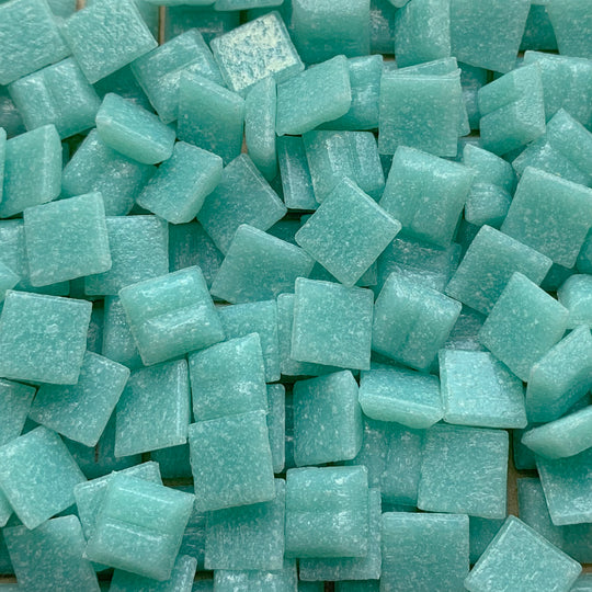 Mosaico de vidrio 10 mm Azul Caribe (suelto)