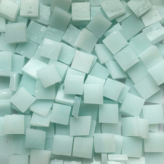 Mosaico di vetro Tiffany Glacier 15mm – Blu ghiaccio