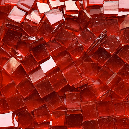 Mosaico di vetro Tiffany Glacier 15mm – Rubino