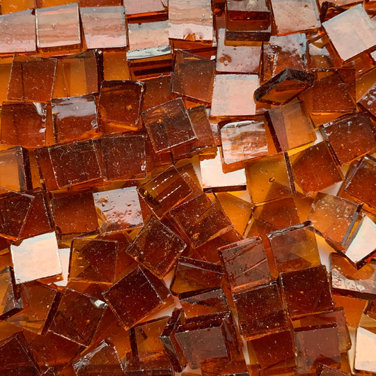 Glasmosaik Tiffany-Glas 10mm  Marron