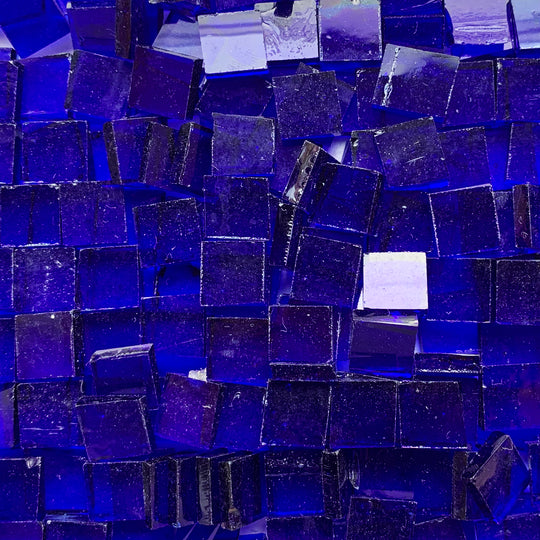 Mosaico di vetro Tiffany Glacier 15mm – Oltremare