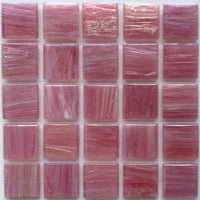 Iridescent Glass Mosaic 20mm Double Bubble