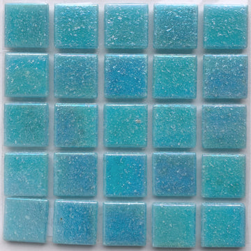 Glasmozaiek Iriserend 20mm Kustblauw