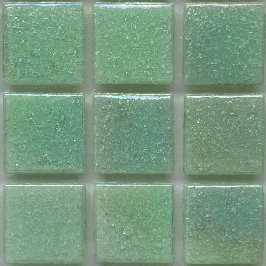 Iridescent Glass Mosaic 20mm  Sprout