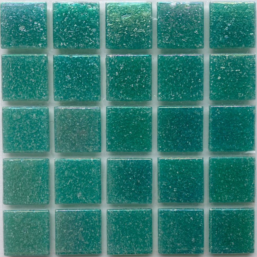 Mosaico di vetro iridescente 20mm Oceano
