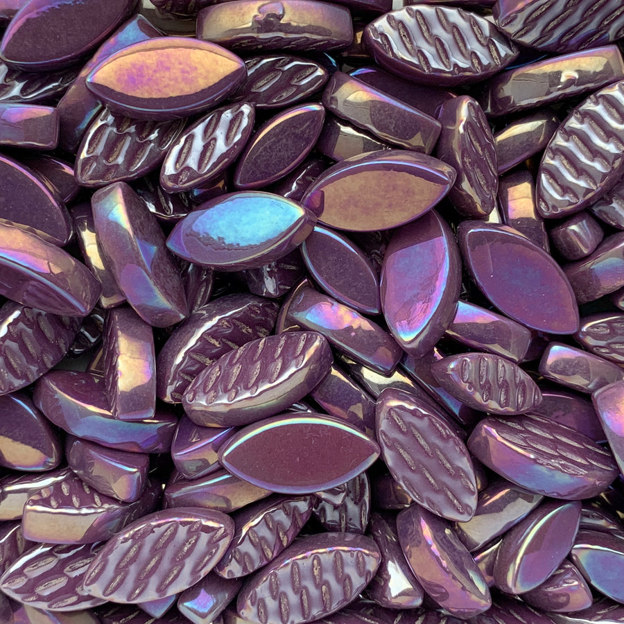 Mosaiksteinen Elipsenform Perle Glas  Trauben