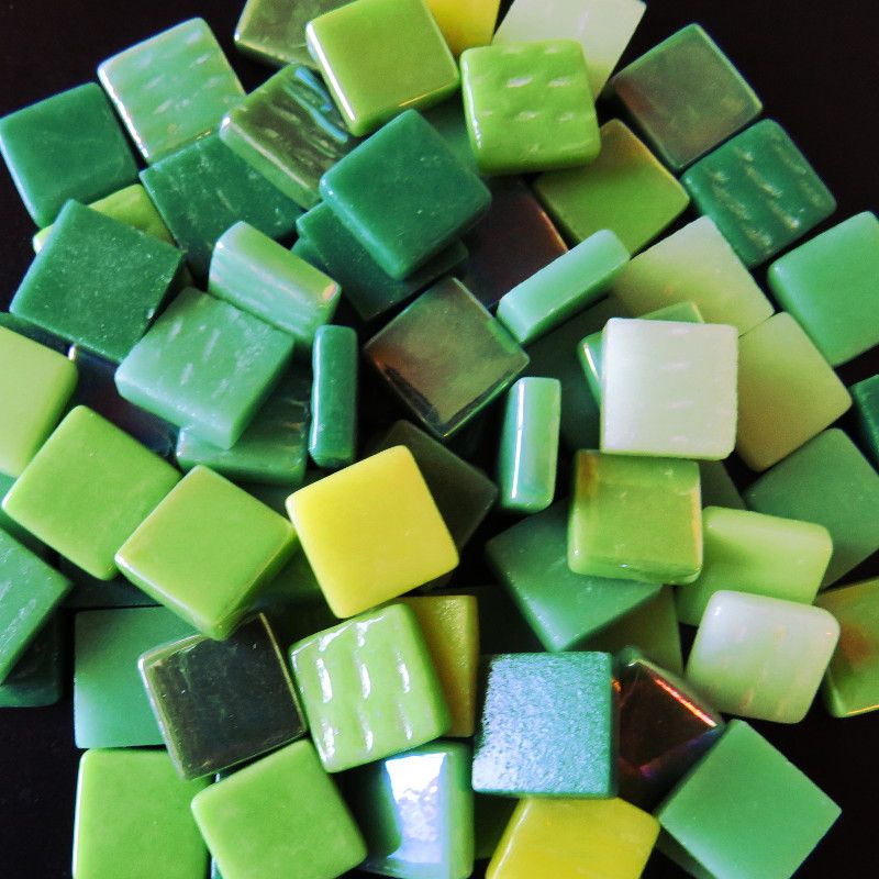 Ottoman 12mm Mélange Vert 