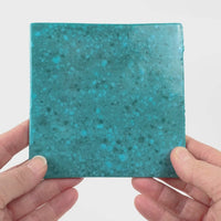 Video showing Morasutti Smalti mosaic tile – blue – 11.5 x 11.5 cm, rotated to show full tile