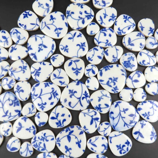 Ciottoli spirale blu (sfusi)