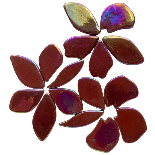 Gefallene Blütenblätter Perle Bordeaux