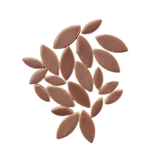 Mosaiksteinen Elipsenform  Gebrannte Siena