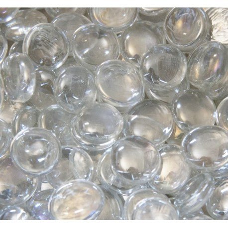 Verre Mosaique - glass mosaic -Glasmosaik-glasmozaïek-Glasdruppels 16-20mm Diamant - mosaicshop