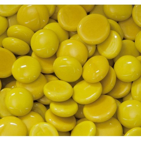 Billes de Verre 16-20mm  Jaune