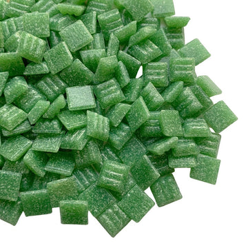 Verre Mosaique - glass mosaic -Glasmosaik-glasmozaïek-Glasmozaiek 10mm Bladgroen - mosaicshop
